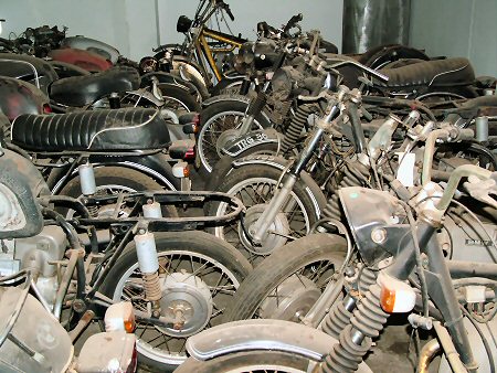 Old BMW motorcycles for projects or spares